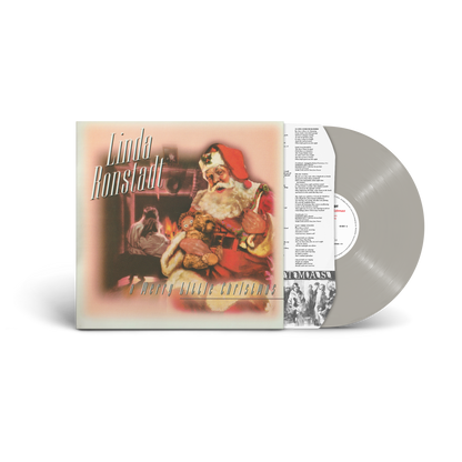 Linda Ronstadt - a Merry Little Christmas Opaque Metallic Silver Vinyl LP (Pre-order)